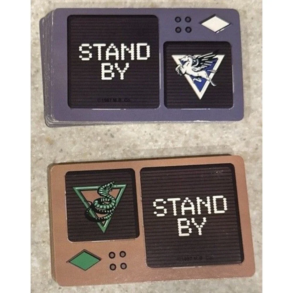 Screaming Eagles Board Game - Milton Bradley 1987 Replacement Cards (36)